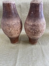Pair Of Solid Wood Vintage Pub