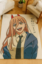 Makima Chainsaw Man Anime Rug
