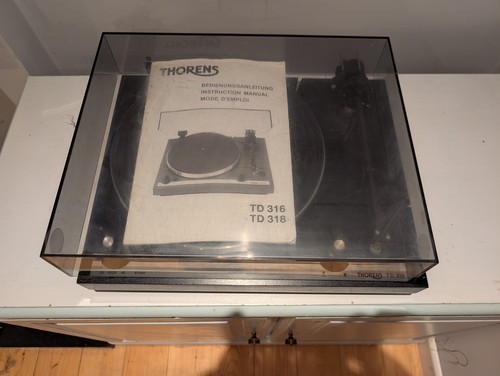 Thoren 318 turntable - thoren, td-318