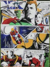 2 Dan Dare in Oil & Acrylic