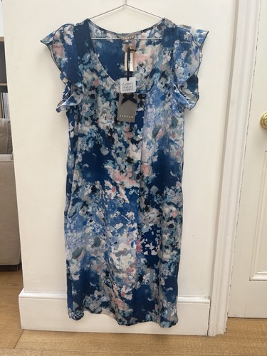 Silk jigsaw dress - silk,