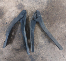 PAIR OF PEUGEOT 206 BLACK BONNET HINGES FROM A 206 GTI 180 RC