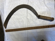 RARE  VINTAGE  W.A. TYZACK HAND HELD SICKLE / SYCTHE / GRASS SLASHER