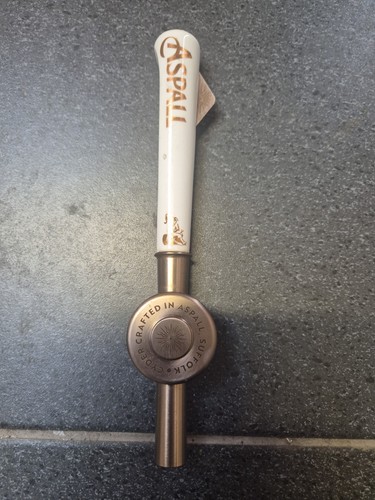 Aspall white beer tap - white,