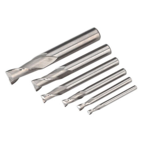 Sealey hss end mill set - sealey, mt2