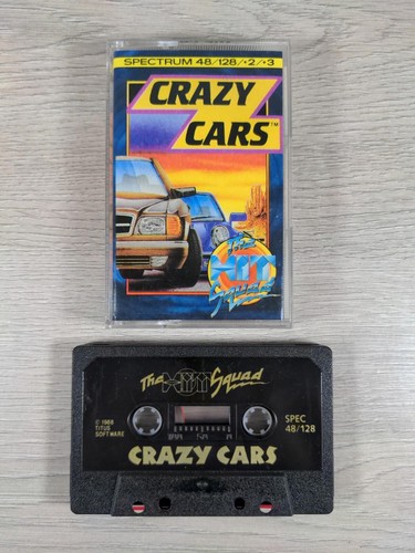 Crazy cars spectrum - zx, 48k