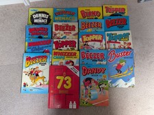 1980 comic annuals x18 beano - comic,