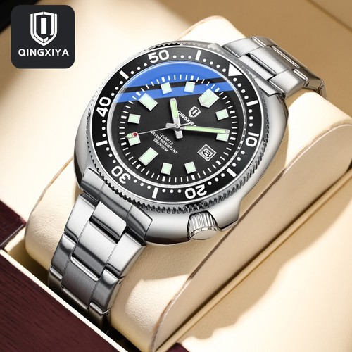 Men luxury wristwatch diver - men,