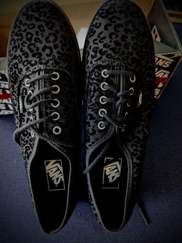 Vans leopard black skate - black, ~
