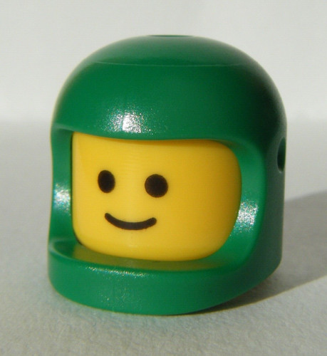 Lego green spaceman minifigure - lego,
