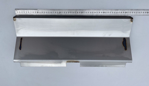 Lower baffle plate fit - lower, to