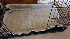Pennine 42"×28" Sherpa Fleece Dog or Cat Crate Mat, Car Seat Cover -Grey Q1610T3