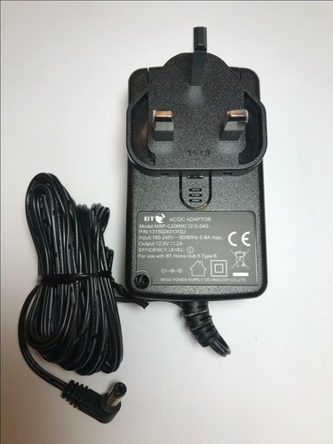 Replacement 12v adaptor - ac-dc,