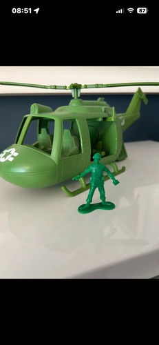 Sarges army men helicopter - sarges,