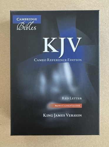 Kjv cameo reference bible - reference,