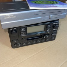 Toyota Factory Radio Cassette & Navigation System - model 18302