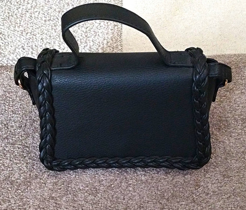 Primark black pebbled faux - black,