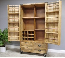 Wooden Kitchen Pantry Larder