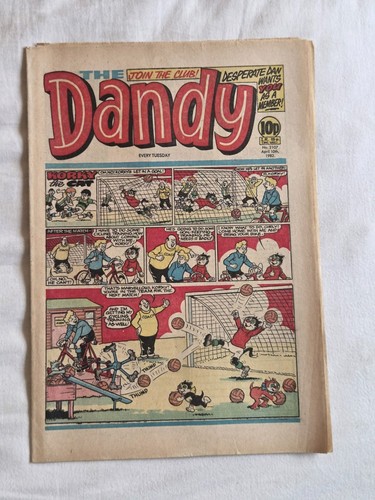 The dandy comic 10th april - the,
