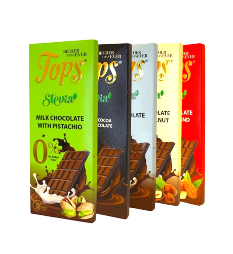 Tops chocolate bars - chocolate,