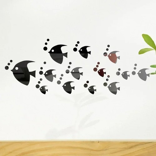 8pcs marine fish mirror - 8pcs,