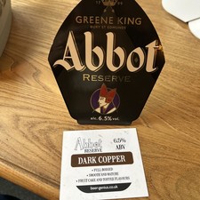Beer Pump Clip Badge - Greene