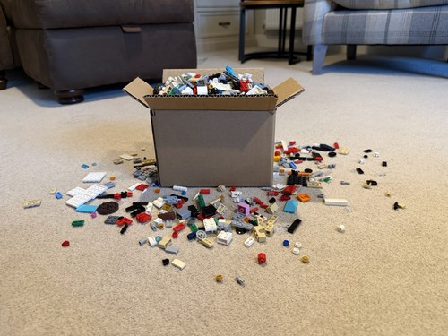 125 assorted lego - 125,