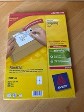 Avery BlockOut Shipping Labels