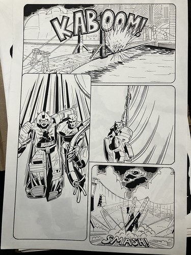 Original comic art - original, a3