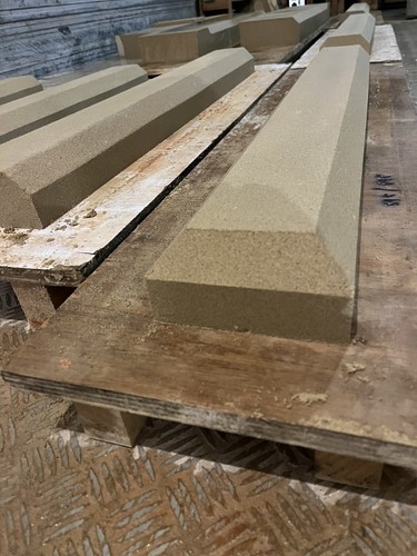 Sandstone wall copings - sandstone,