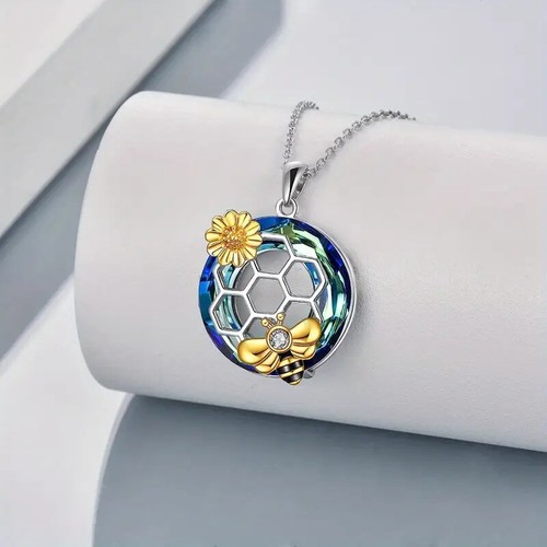 Round bee sunflower hive - round,