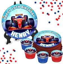 Formula 1 Car Blue