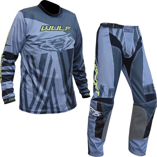 Motocross grey yellow - , set