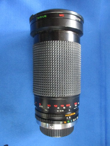Sirius auto zoom lens - sirius,