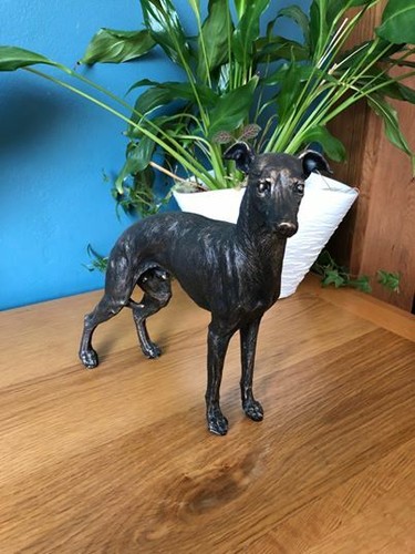 Beautiful bronze painted resin - painted,