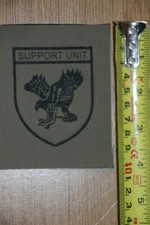 RHODESIAN RHODESIA ARMY COMBAT SHIRT SUPPORT UNIT BADGE PRINTED BSAP 