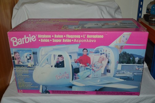 1999 barbie airplane mattel - barbie,