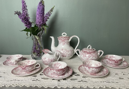 Sarreguemines minton rose - sarreguemines,