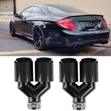 2.5" inlet 4" outlet Carbon