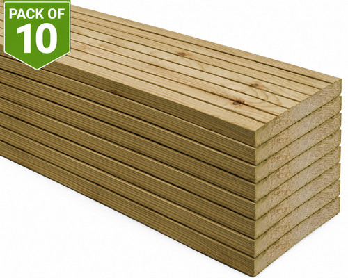 Pressure treated decking - pressure,