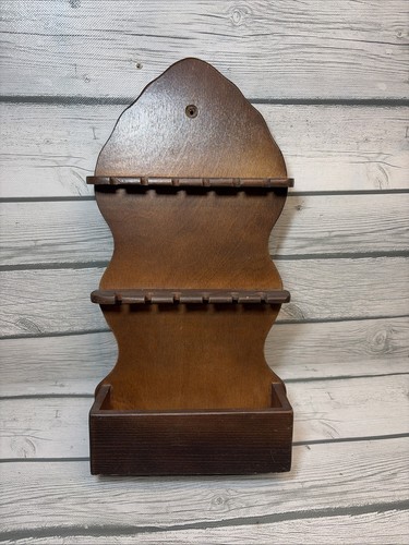 Vintage wooden wall mounted - vintage,