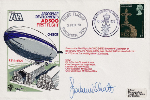 Airship ad500 bece - airship, flown