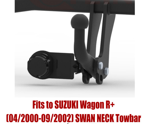 Swan neck tow bar - swan, for