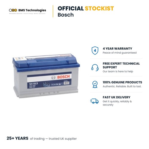 Bosch s4013 car battery - bosch,