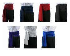 Pirate Sash Zorro Dracula Fancy Dress Accessory Buccaneer LARP Costume Cosplay