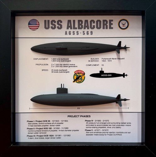 Uss albacore submarine display - albacore,