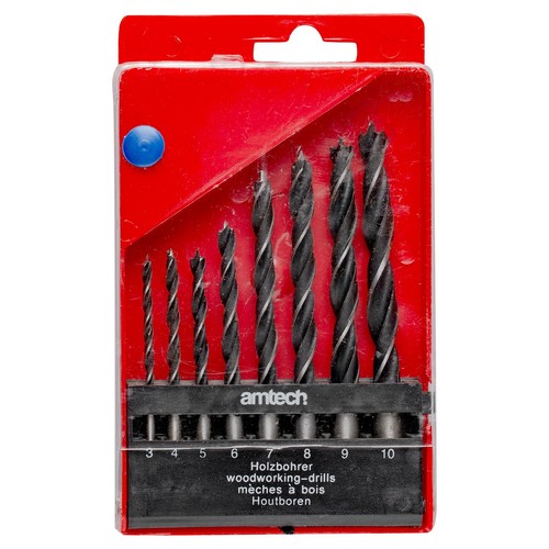 Drill wood bit set piece - drill, 8