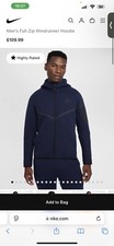 Navy Blue New Season Nike Tech Fleece
