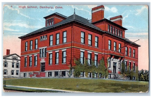 Danbury connecticut postcard - connecticut,