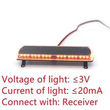 Degree warning flash - light, led